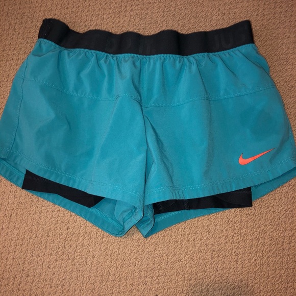Nike Pants - Nike Teal Shorts Nike Pants - Nike Teal Shorts